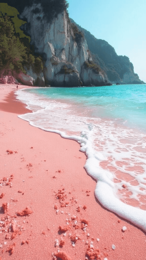 Pink Beach & Manta Point