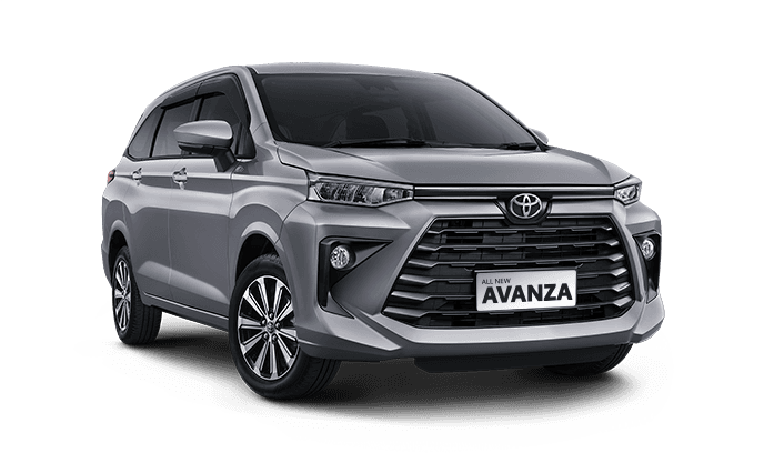 Tampilan depan mobil Toyota Avanza